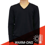 Warm-Ons V Neck Tee Long Sleeve