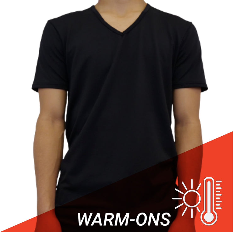 Warm-Ons V Neck Tee Short Sleeve